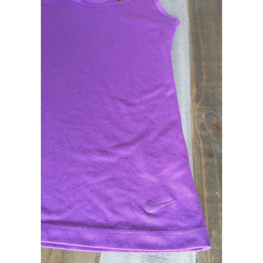 NIKE Women's Dri-Fit Sleeveless Athletic Shirt Loose Fit Tank Top Sz XS - Picture 2 of 9